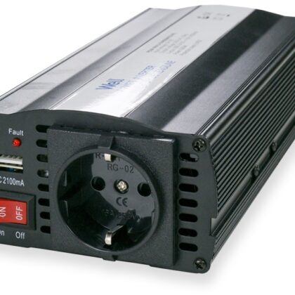 Conversor 24V - 220V 600W c/ USB - WELL