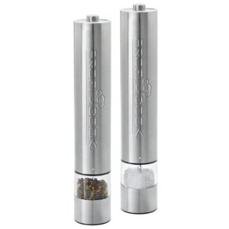 Conjunto Pimenteiro + Saleiro (Inox) - PROFICOOK