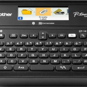 Rotuladora Eletr?nica de Secret?ria PTD610BTVP c/ Teclado e Conex?o ao PC (Preto) - BROTHER