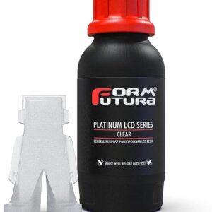Resina p/ Impress?o Platinum 3D LCD e DLP UV 500ml (Transparente) - FORMFUTURA
