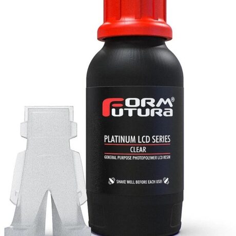 Resina p/ Impressão Platinum 3D LCD e DLP UV 500ml (Transparente) - FORMFUTURA