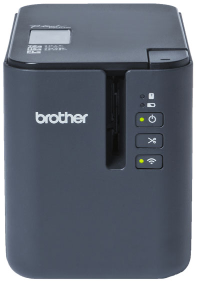 Impressora de Etiquetas de Trasferência Termal 360 x 360 DPI PTP900Wc (Preto) - BROTHER