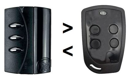 Comando ORIGINAL PUJOL VARIO 433,92 MHz Rolling Code (Preto) - P9EM4UB000
