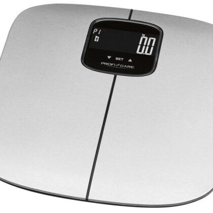 Balança WC PW 3006 FA 7 em 1 c/ Visor (Cinzento) - PROFICARE