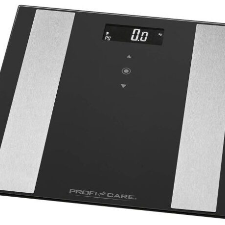Balança WC PW 3007 FA 8 em 1 c/ Visor (Preto) - PROFICARE