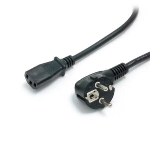 Cabo de Alimenta??o CEE7/7 Macho - C13 F?mea (1,8 mts) Preto - STARTECH