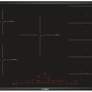 Placa de Indu??o 5 Zonas 816x527mm 7400W (Preto) - BOSCH