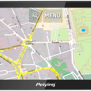 GPS 7 Alien 8GB + Mapa Europeu (Preto) - PEIYING