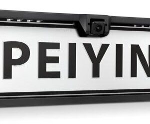 Placa Traseira de Matricula c/ Camara Marcha-a-Trás - PEIYING