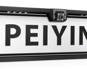 Placa Traseira de Matricula c/ Camara Marcha-a-Trás - PEIYING PY0105N