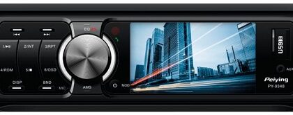 Auto Rádio TFT 3 RDS (4 x 35W) MP4/MP3/USB/SD/MMC/AUX - Peiying