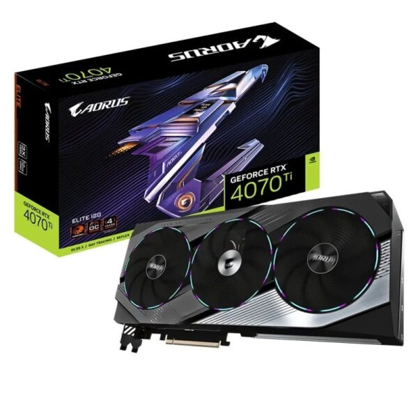 Placa Gráfica Gigabyte RTX 4070 TI Aorus Elite 12G GDDR6X