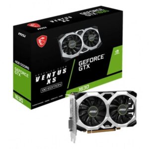 Placa Gráfica MSI GTX 1630 Ventus XS OC 4GB GDDR6