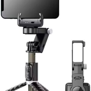 Estabilizador/Gimbal c/ Luz Q18 (Preto) – APEXEL