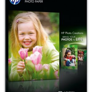 Papel Fotogr?fico Brilhante A4 (100 Folhas) - HP