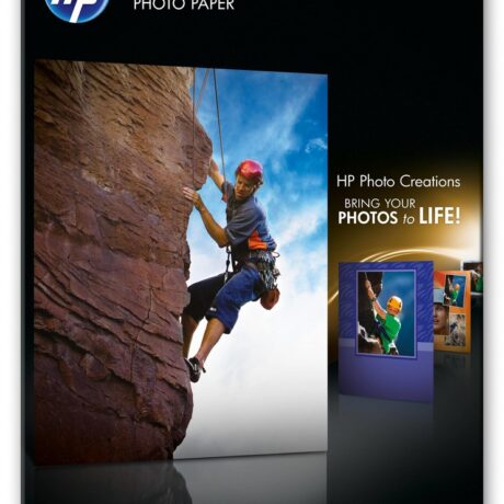 Papel Fotográfico de Lustro A4 (25 Folhas) - HP