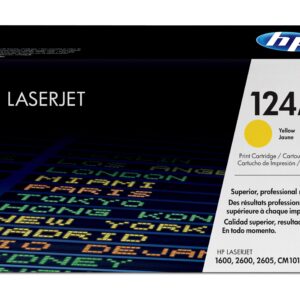 HP 124A Laser cartridge 2000p?ginas Amarelo