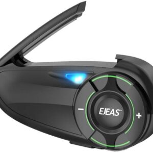Intercomunicador Q8 p/ Capacete Motociclo (Preto) - EJEAS