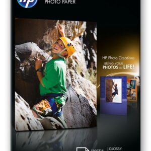 Papel Fotográfico Brilhante (100 Folhas) - HP