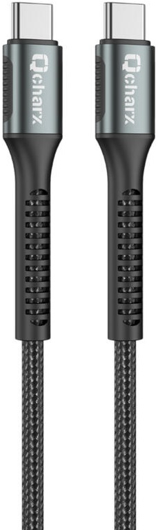 Cabo USB-C Macho - USB-C Macho 60W (2 mts) - QCHARX