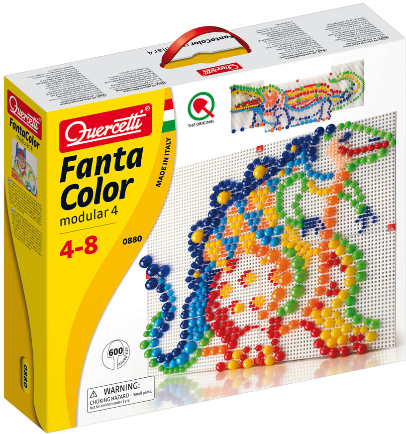 Jogo Arte Visual Pixel 600 Pinos 6 Cores - QUERCETTI