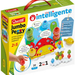 Puzzle Constru??o Jumbo Peggy 20 pcs - QUERCETTI