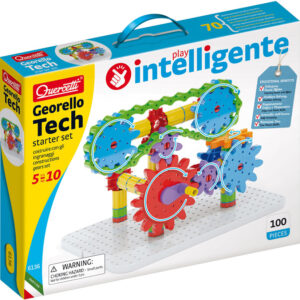 Jogo Constru??o Roda Dentada 100 pcs - QUERCETTI