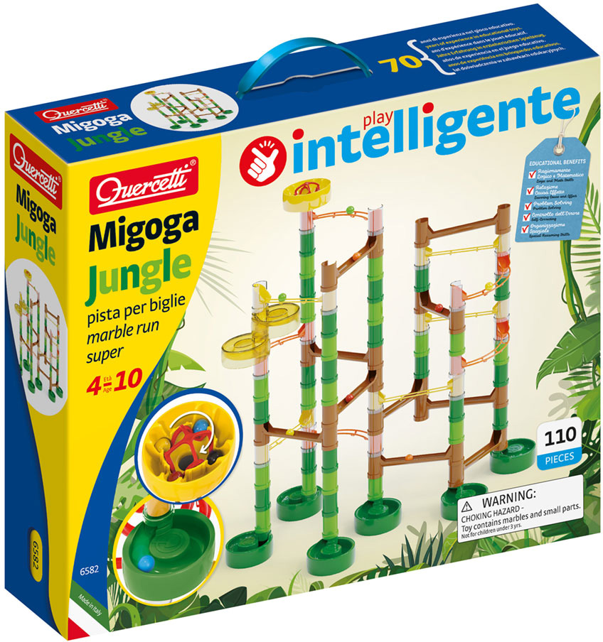 Jogo Labirinto Migoga Selva 92 pcs - QUERCETTI