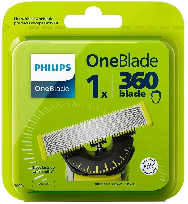 Pack Lâmina Substituição p/ Máquina Barbear OneBlade - PHILIPS
