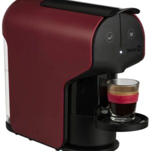 M?quina de Caf? Delta Q Quick (Vermelho) c/ OFERTA 30 Capsulas Deqafeinatus - DELTA