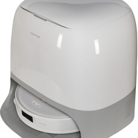 Aspirador Robot Qrevo Curv 5A1 + Estação Base (Branco) - ROBOROCK