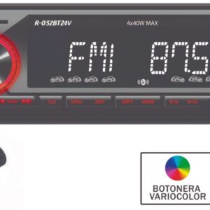 Auto Rádio FM MP3/WMA 4x 40W c/ Bluetooth A2DP (24V) - KDXAUDIO
