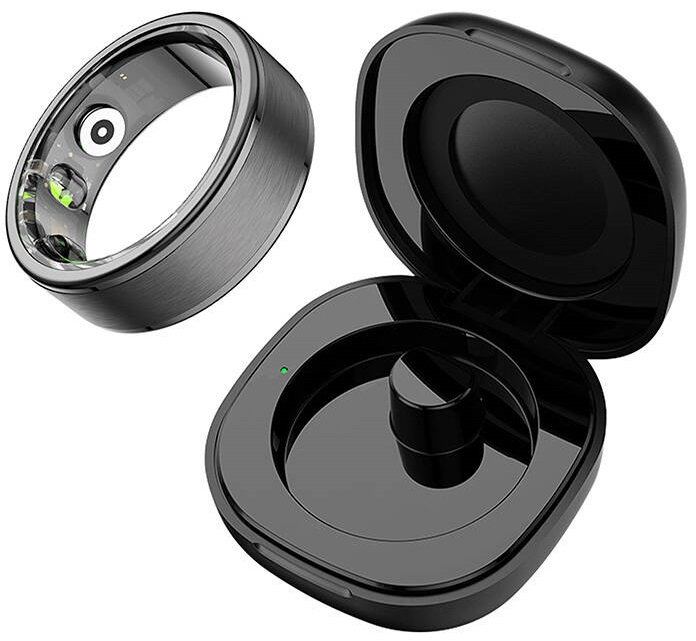 SmartRing R03 18.1mm c/ Caixa Carregamento (Cinzento) - COLMI