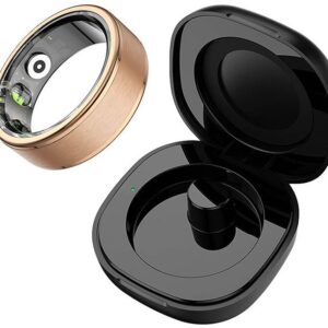 SmartRing R03 20.3mm c/ Caixa Carregamento (Dourado) - COLMI