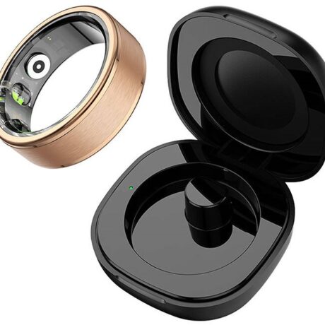 SmartRing R03 18.9mm c/ Caixa Carregamento (Dourado) - COLMI