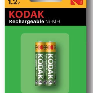 Blister 2x Pilhas Recarregáveis 1,2V AAA Ni-Mh 1000mAh - KODAK