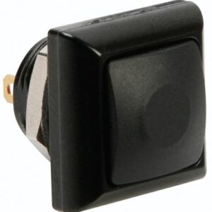 Pulsador OFF-(ON) SPST 1P (Preto) - VELLEMAN