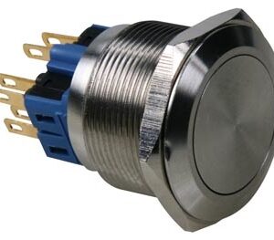 Pulsador A?o Inox. DPST - 1NO 1NC