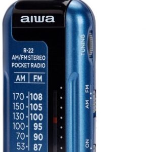 R?dio de Bolso AM/FM (Azul) - AIWA