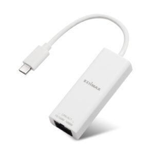 Placa de Rede Edimax EU-4306C Adaptador pela Porta USB-C 3.2 to GbE