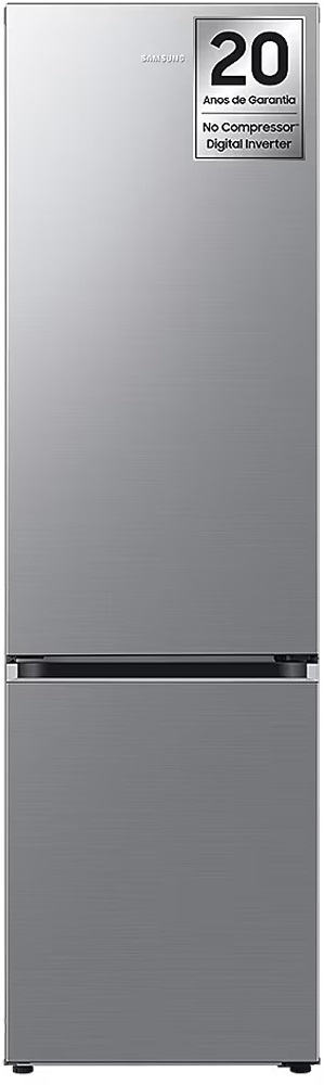 Frigorífico Combinado RB38T607BS9 387L No Frost (Inox) - SAMSUNG