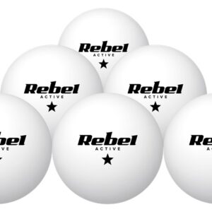 Bola de Ping-Pong (6 Peças) - REBEL ACTIVE