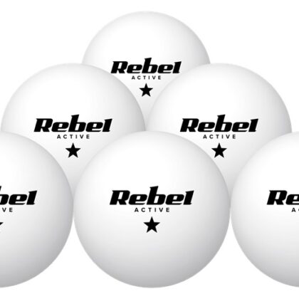 Bola de Ping-Pong (6 Peças) - REBEL ACTIVE