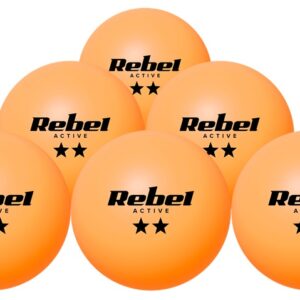 Bola de Ping-Pong (6 Peças) - REBEL ACTIVE