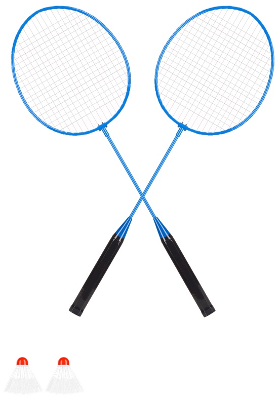 Conjunto de Badminton 4 Peças (Azul) - REBEL ACTIVE