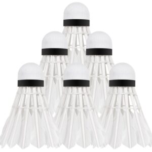 Volante Penas de Badminton (6 Peças) - REBEL ACTIVE