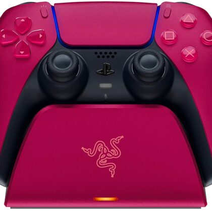 Base de Carregamento p/ Comando DualSense PS5 (Vermelho) - RAZER