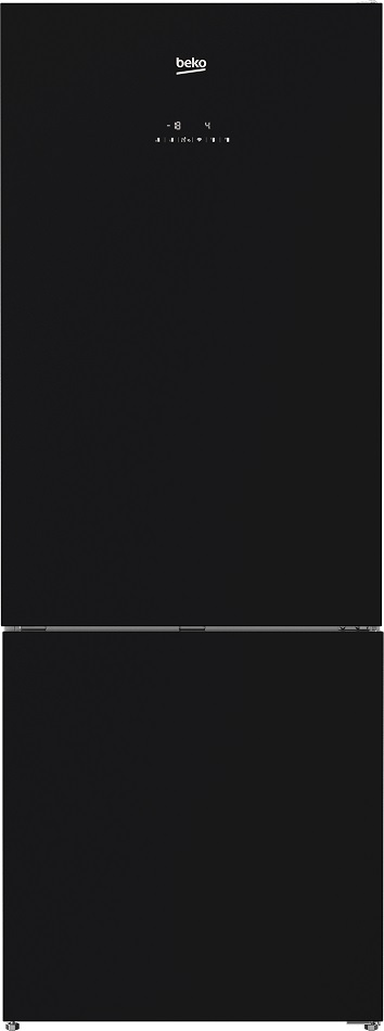 Frigorífico Combinado RCNE560E60ZGBHN 240L (Preto) - BEKO