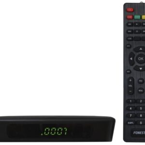 Receptor TDT + Cabo (DVB-T2/DVB-T/DVB-C) Full HD H.265 - FONESTAR