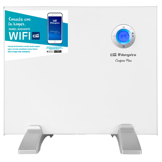 Aquecedor (Painel Radiante) c/ Wi-Fi 500W (Branco) - ORBEGOZO